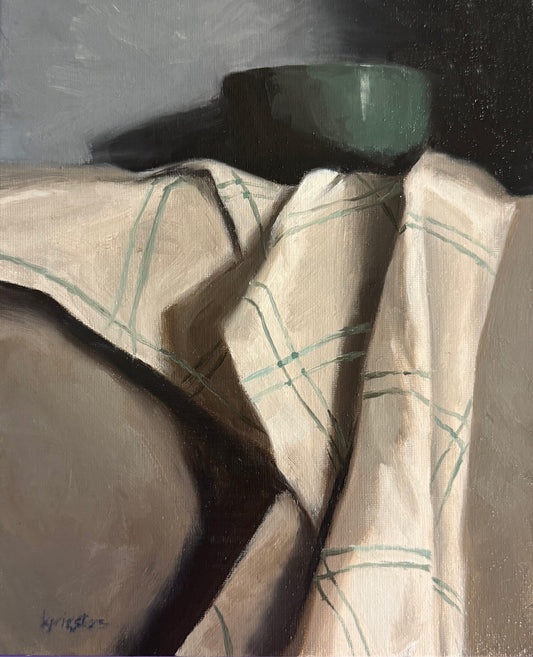 Still Life Bowl and Cloth